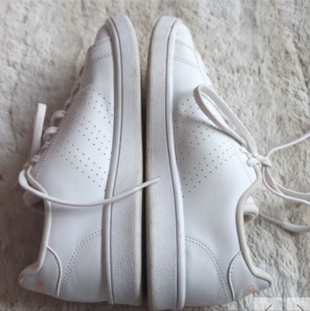 Adidas Advantage White/Pink Cloud